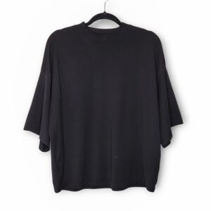 COS Black Short Sleeve Tee